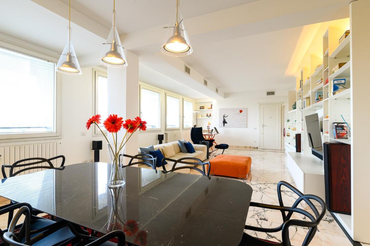 Peaceful Penthouse With Garage By Ndp Rent Apartamento Roma Exterior foto